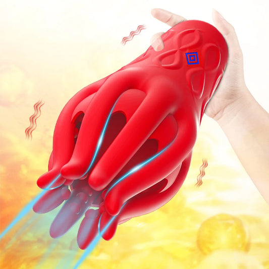 Male Masturbator & Vibrator for Penis Training