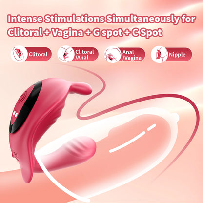 App-Controlled Wearable Panty Vibrator for Couples
