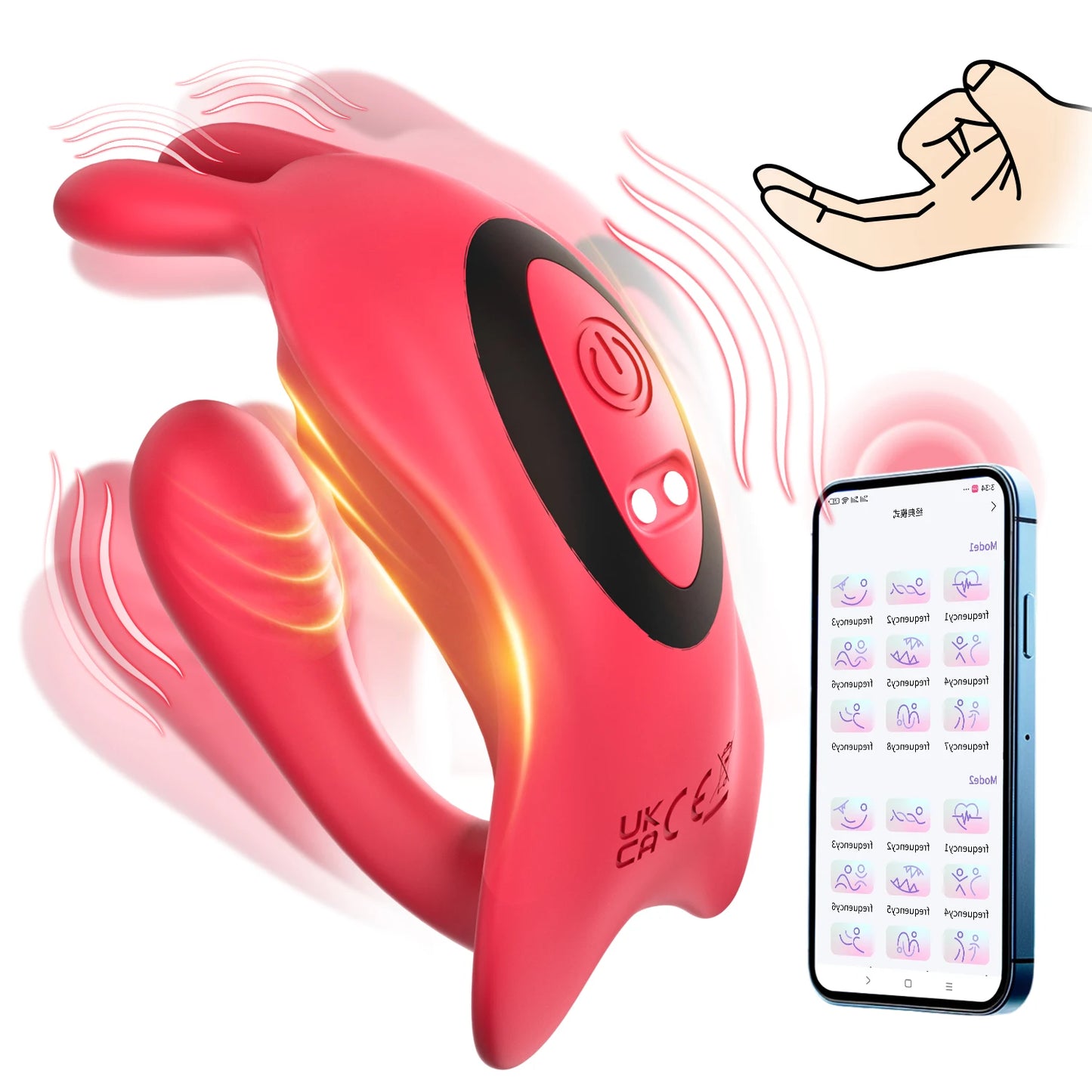 App-Controlled Wearable Panty Vibrator for Couples