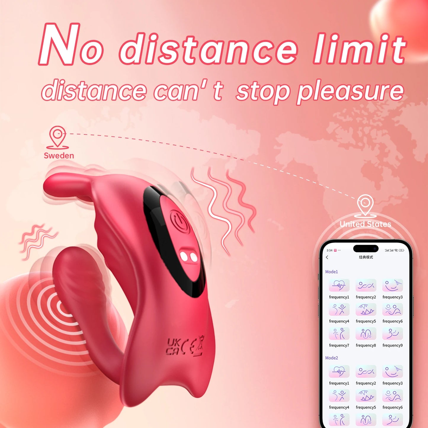 App-Controlled Wearable Panty Vibrator for Couples