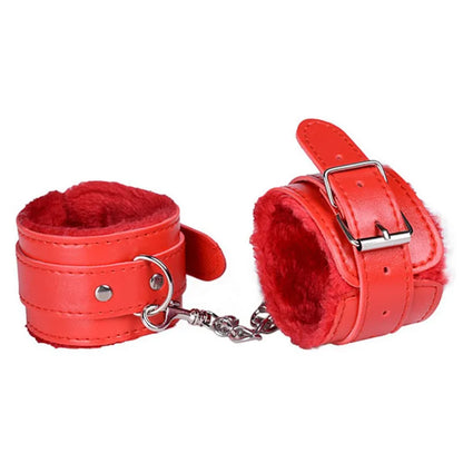 Under Bed BDSM Restraint System with Ankle Cuffs Set