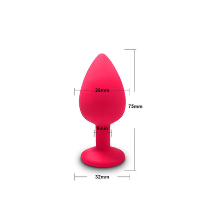 10 Speed Mini Bullet Vibrator for Women, Clit & Anal Toy