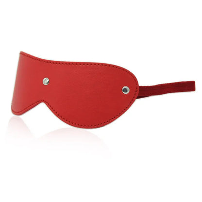 Leather BDSM Blindfold Eye Mask for Couples Cosplay Play