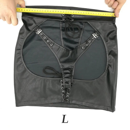 Fetish Couples Roleplay Kit with Spanking Skirt Costume