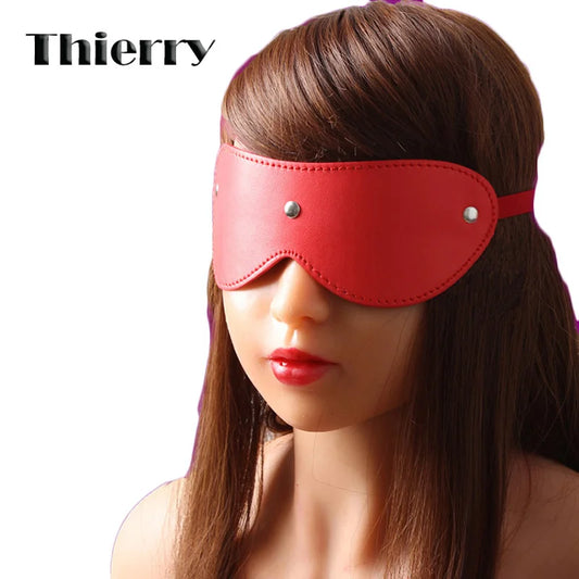 Fetish Blindfold Eyeshade Mask for Couples Flirting Play