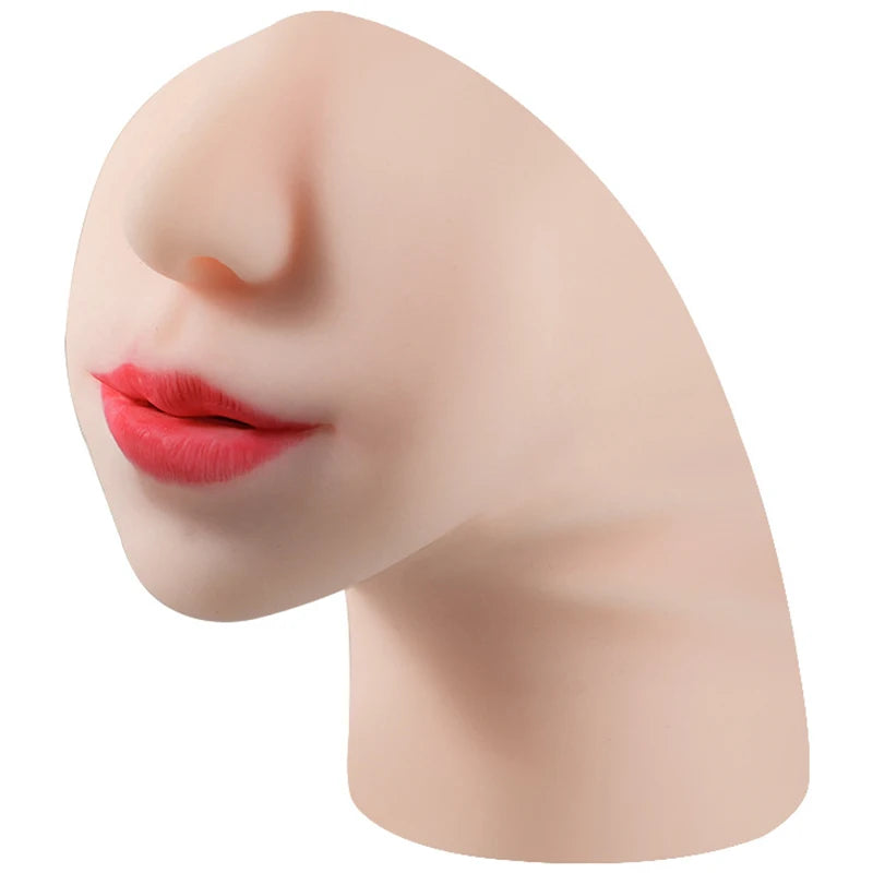 Dual Channel Male Masturbator with Sucking & Blowjob