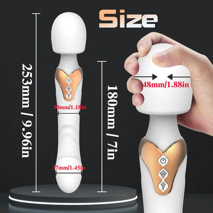 G-Spot Vibrator Dildo for Women, Clitoral Masturbator