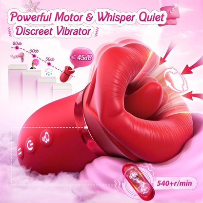 Licking Vibrator Masturbator for Women, Erotic Toy