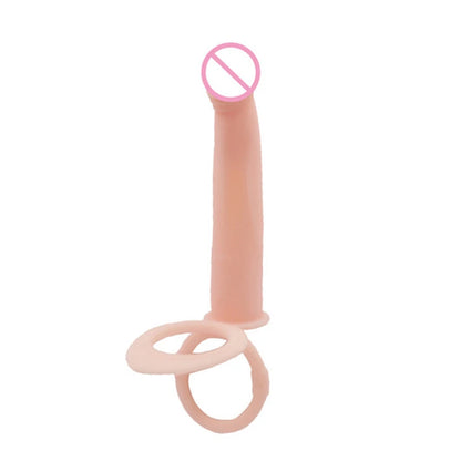 Double Penetration Anal & Vaginal Plug Vibrator for Couples