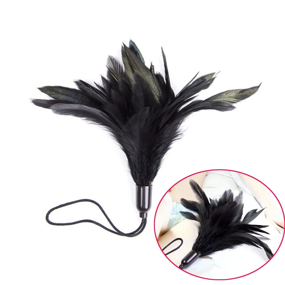 Feather Tickler Teasing Toy for Couples Flirt Play