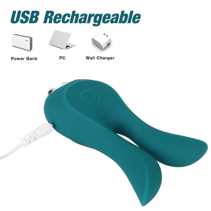 Cute Rabbit Vibrator for Women, G-Spot & Clit Stimulator