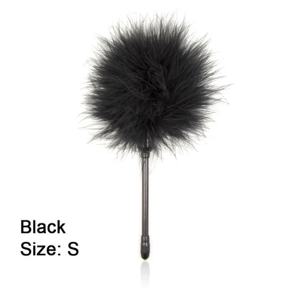 BDSM Feather Tickler Whip Flogger 42cm for Couples Play