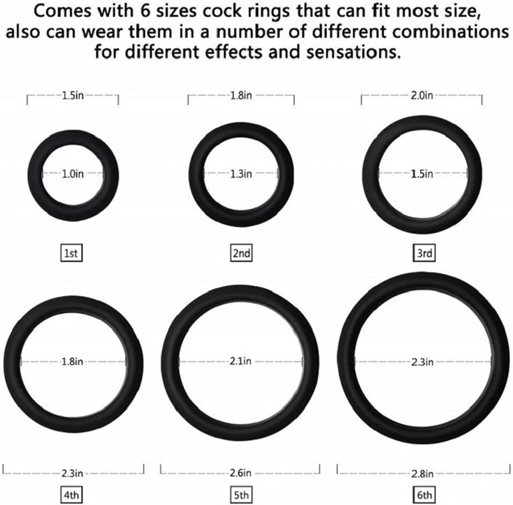 Cock Ring for Men, Erection & Delay Enhancement Toy