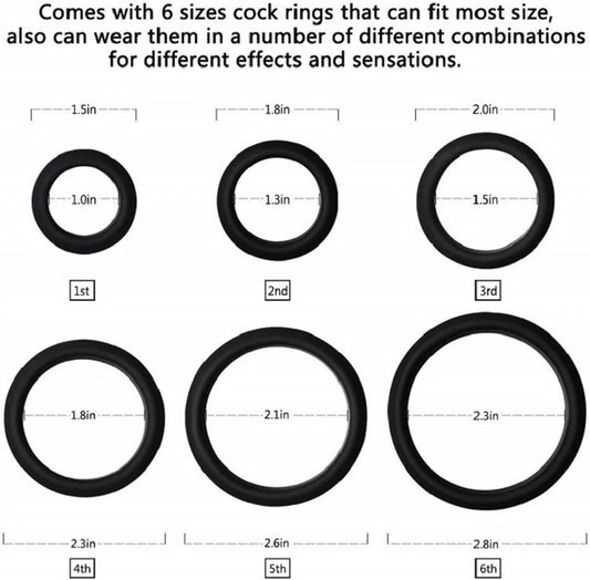 Cock Ring for Men, Erection & Delay Enhancement Toy