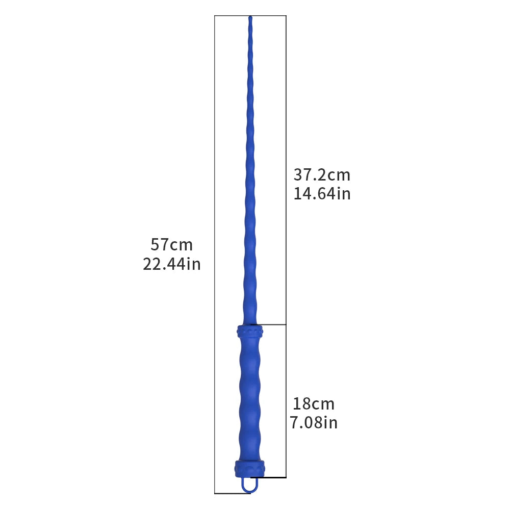 Leather BDSM Flogger Whip with Braid Tails for Spanking Play