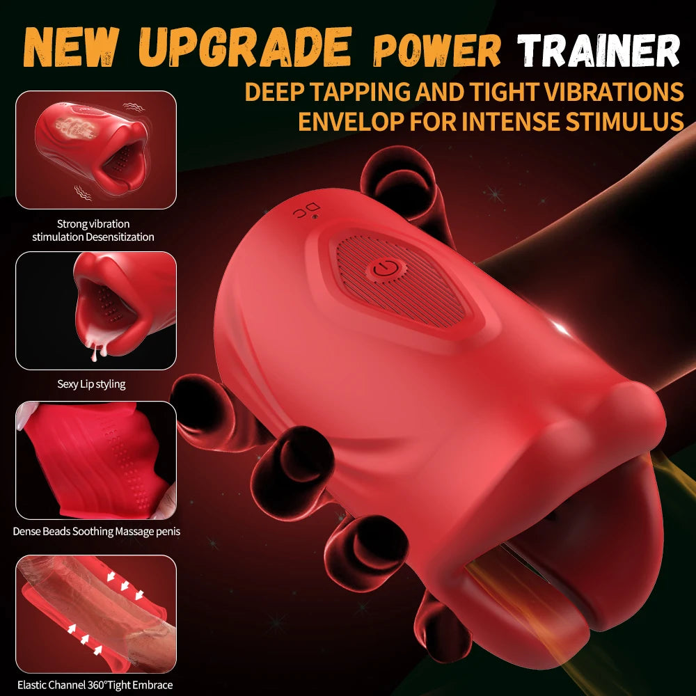 Male Masturbator with 9 Vibration Modes for Men