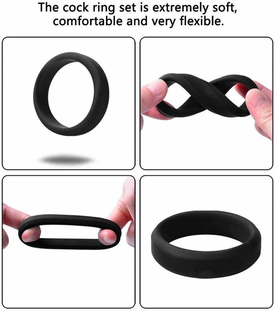 Cock Ring for Men, Erection & Delay Enhancement Toy