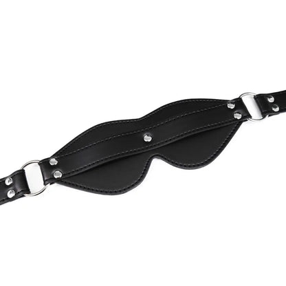 Leather Blindfold BDSM Eye Mask for Fetish and Cosplay Play