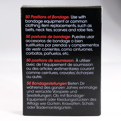 English & Spanish Sexual Position Cards for Couples