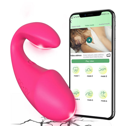 App Control Bluetooth Vibrator for Women & Couples Play