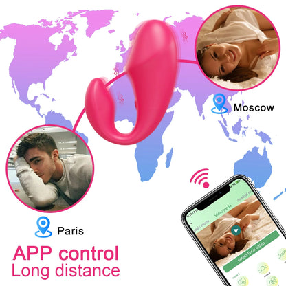 App Control Bluetooth Vibrator for Women & Couples Play