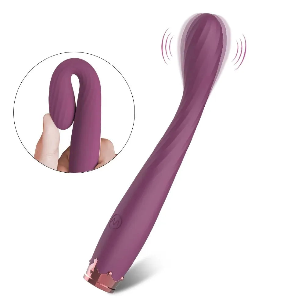 Penetration Vibrator Dildo for Women, Clitoral Stimulator