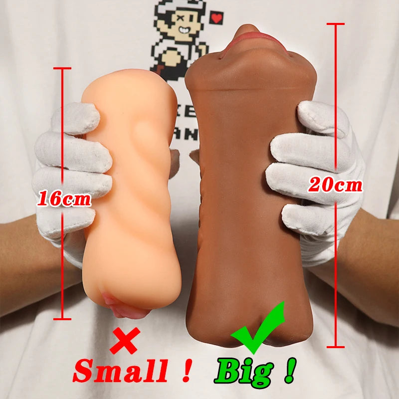 Anal, mouth & Vagina Male Masturbator Sex Toy for Men