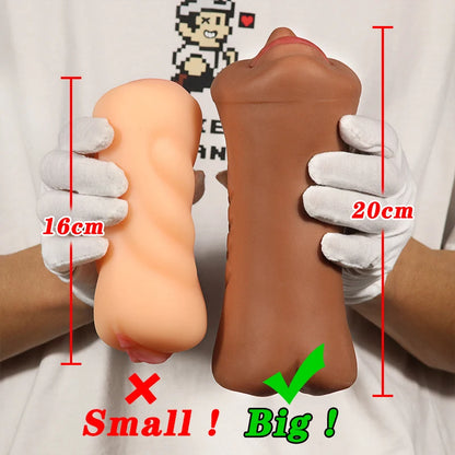 Anal, mouth & Vagina Male Masturbator Sex Toy for Men