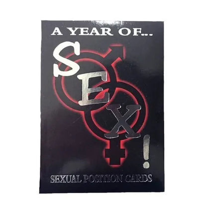 Year of Sex Game Cards for Couples, Bedroom Fun