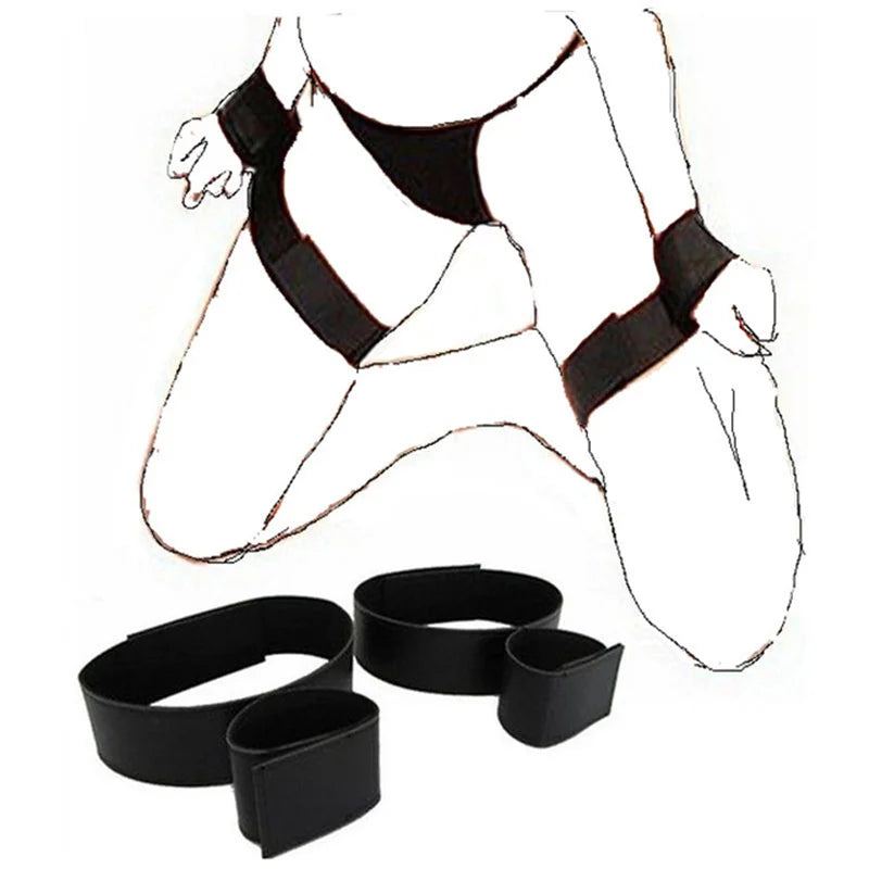 Leather Body Harness Lingerie Bondage Belt Adjustable Straps