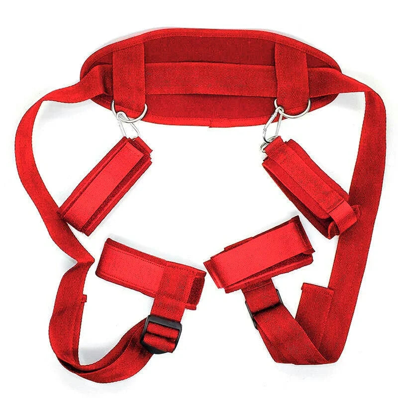 BDSM Restraints Leg Spreader Harness for Couples Play
