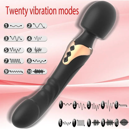 G-Spot Vibrator Dildo for Women, Clitoral Masturbator