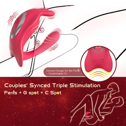App-Controlled Couples Rabbit Vibrator for Women