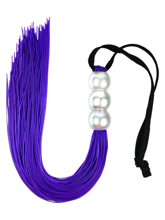 Silicone BDSM Whip Flogger with Tassels for Couples Play