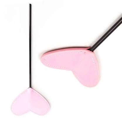 Heart Shaped BDSM Whip Spanking Paddle Flogger for Couples