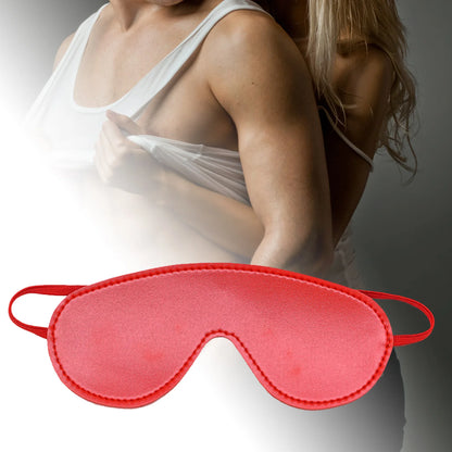 PU Leather BDSM Blindfold Eye Mask for Couples Play