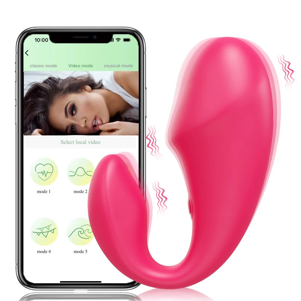 App Control Bluetooth Vibrator for Women & Couples Play