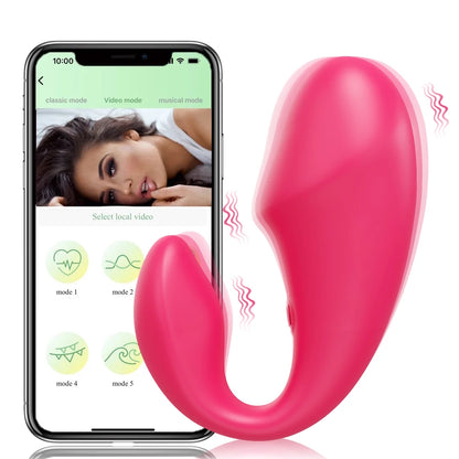 App Control Bluetooth Vibrator for Women & Couples Play