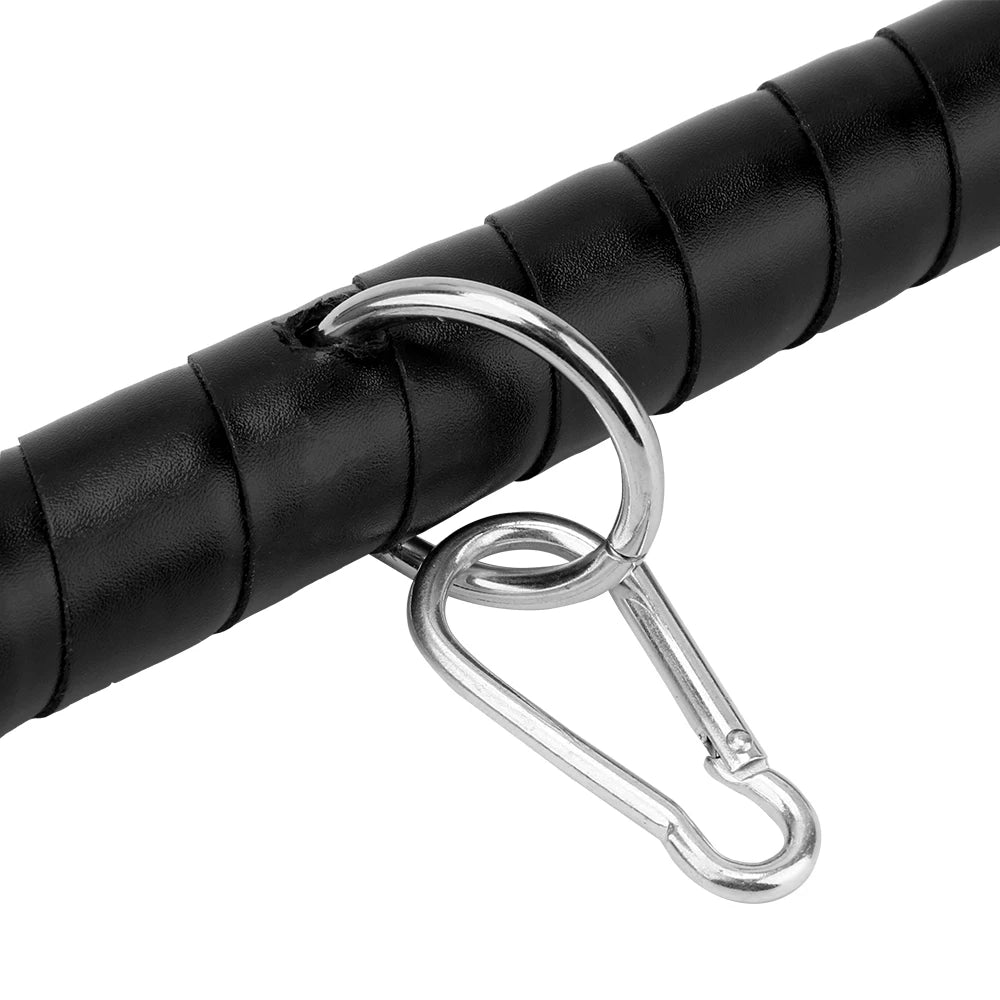 Adjustable Metal Handcuffs Ankle Shackles Bondage Set