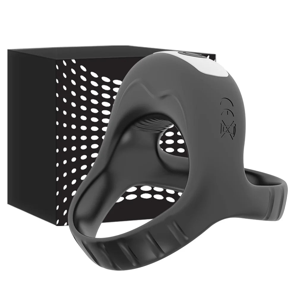 Vibrating Cock Ring for Men, Delay & Pleasure Toy