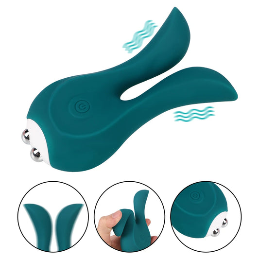 Cute Rabbit Vibrator for Women, G-Spot & Clit Stimulator