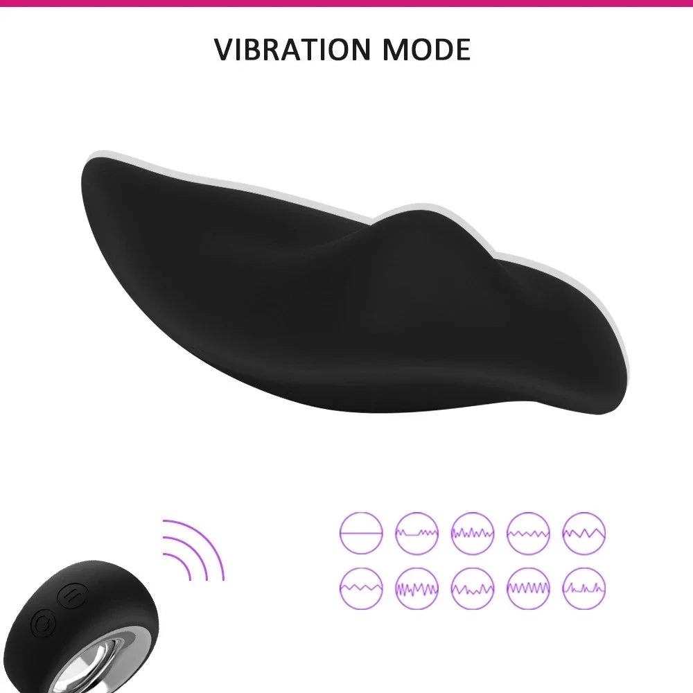 Wearable Butterfly Clitoral panties Vibrator for Women, Silent