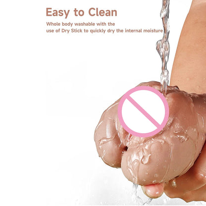 3-in-1 Male Masturbator, Vagina, Anal & Oral Toy