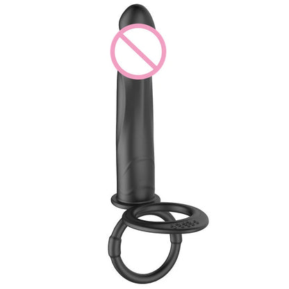Double Penetration Anal & Vaginal Plug Vibrator for Couples