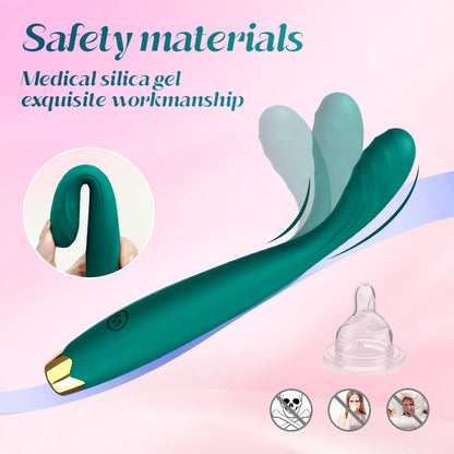 Penetration Vibrator Dildo for Women, Clitoral Stimulator