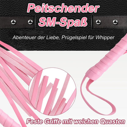 BDSM Whip Flogger with Tassels for Couples Role Play