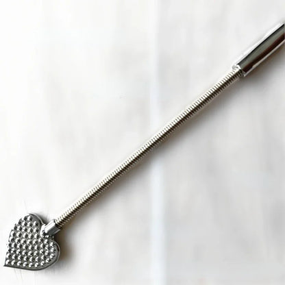 Stainless Steel Handle BDSM Whip Flogger for Spanking Play