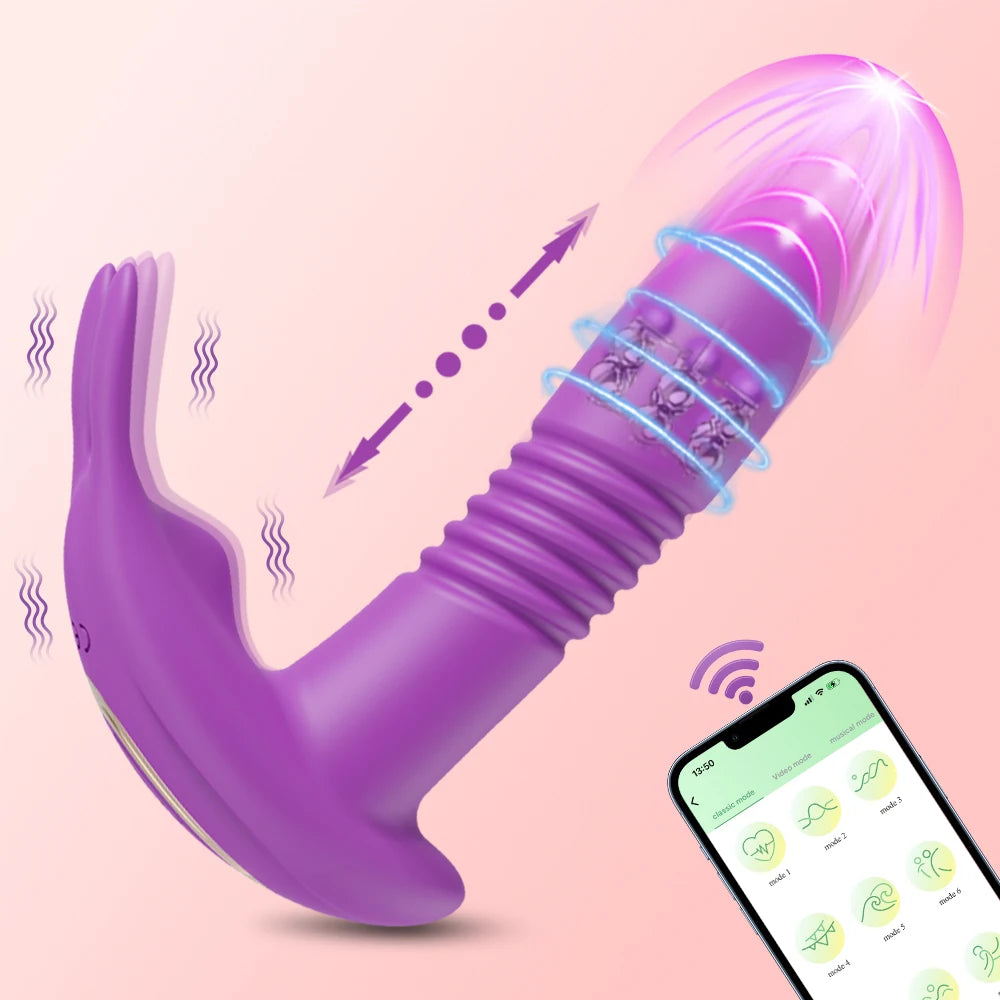 Wearable Panties Vibrator, dildo for Women, Clitoral Stimulator