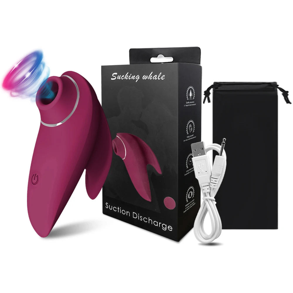 Sucking Vibrator for Women, Clitoral Oral Stimulator