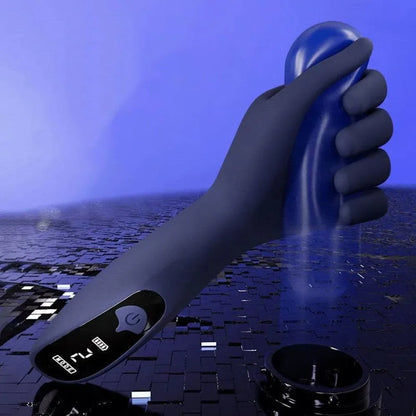 Penis Vibrator & Masturbator Pump with Handle for Men